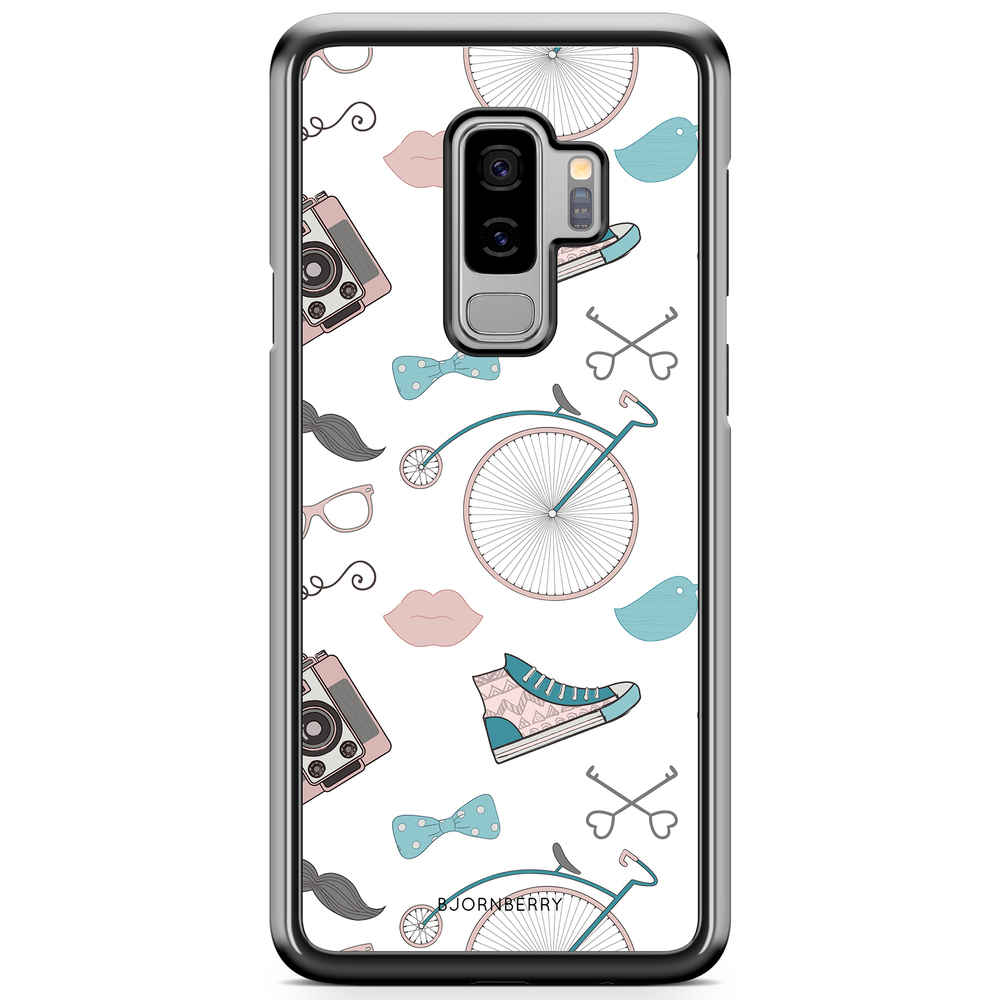 Samsung Galaxy S9 Plus Case - Hipster Pattern