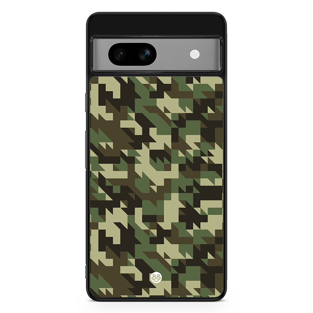 Google Pixel 7a Case - Houndstooth Camo