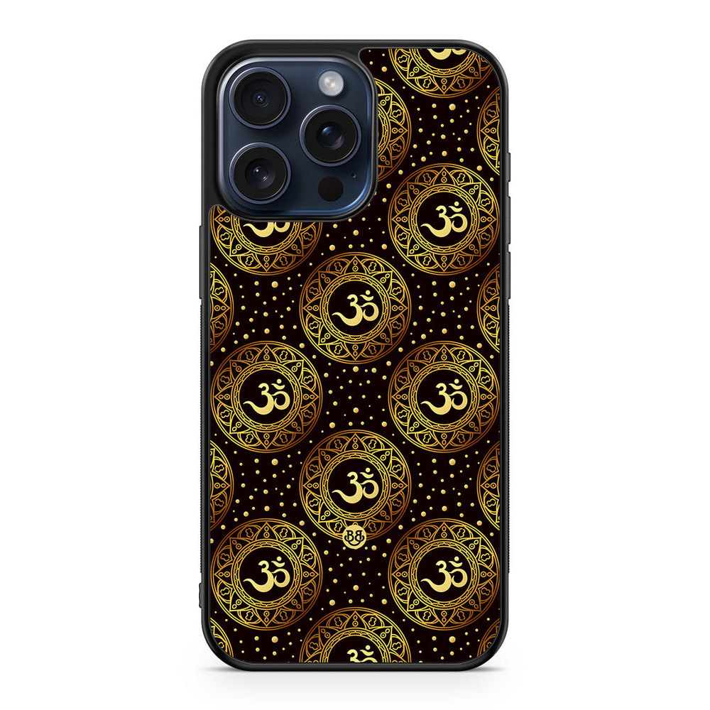 iPhone 15 Pro Max Case - Om Pattern