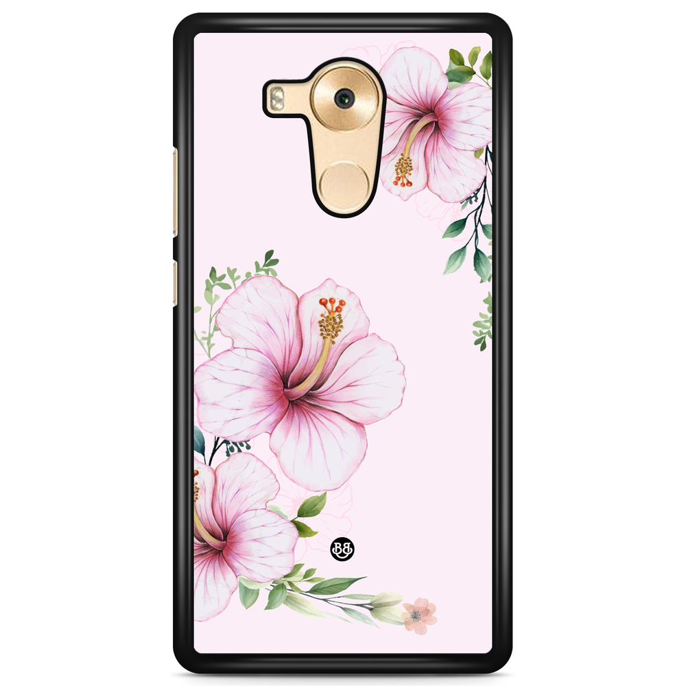 Huawei Mate 9 Case - WILD BLOOM - Soft Hibiscus