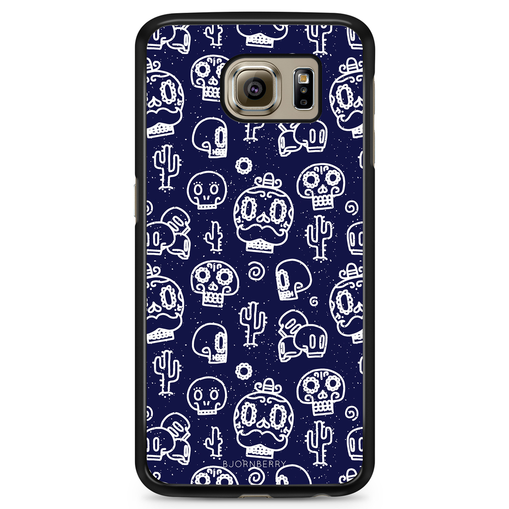 Samsung Galaxy S6 Case - Oldschool Skulls