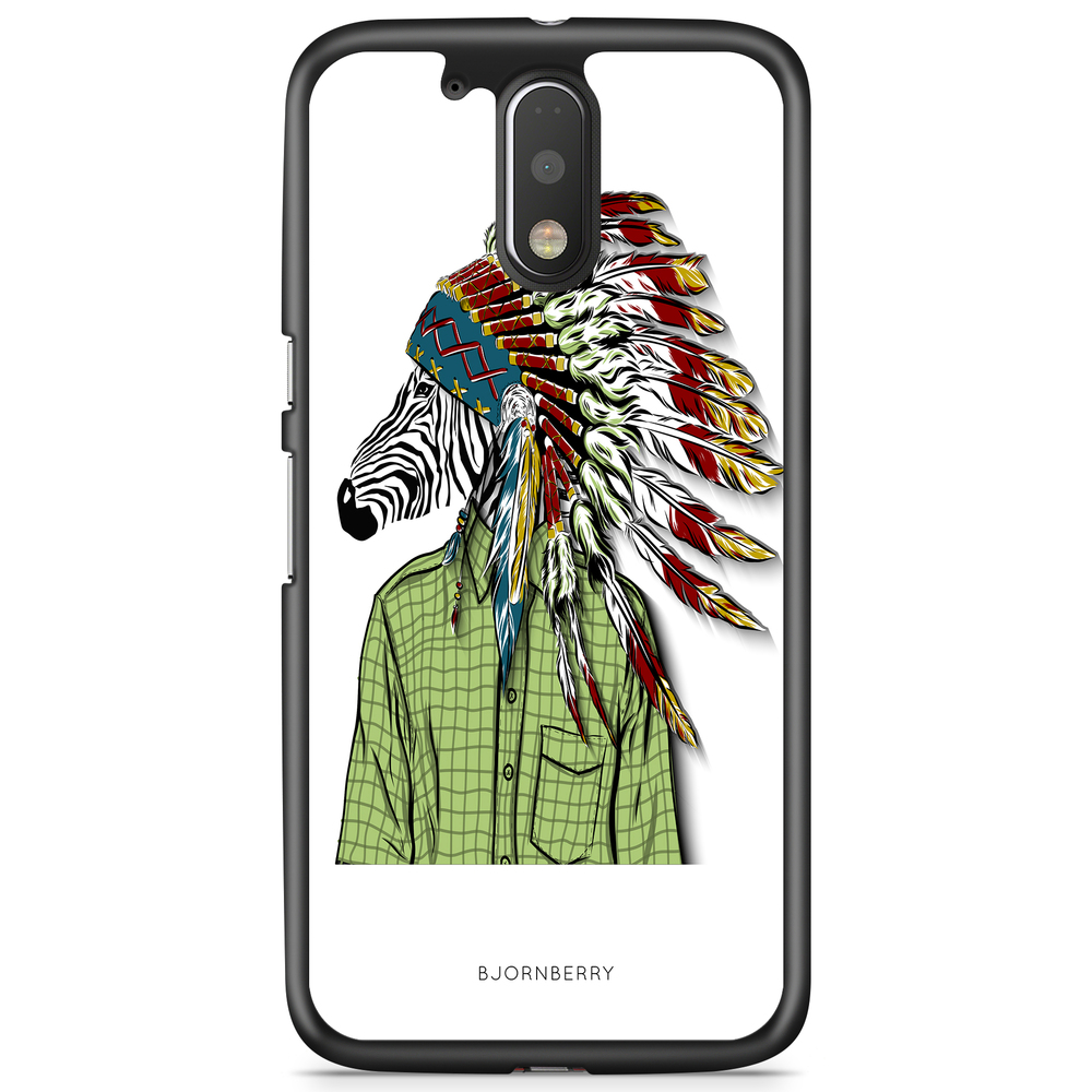 Moto G4/G4 Plus Case - Hipster Zebra