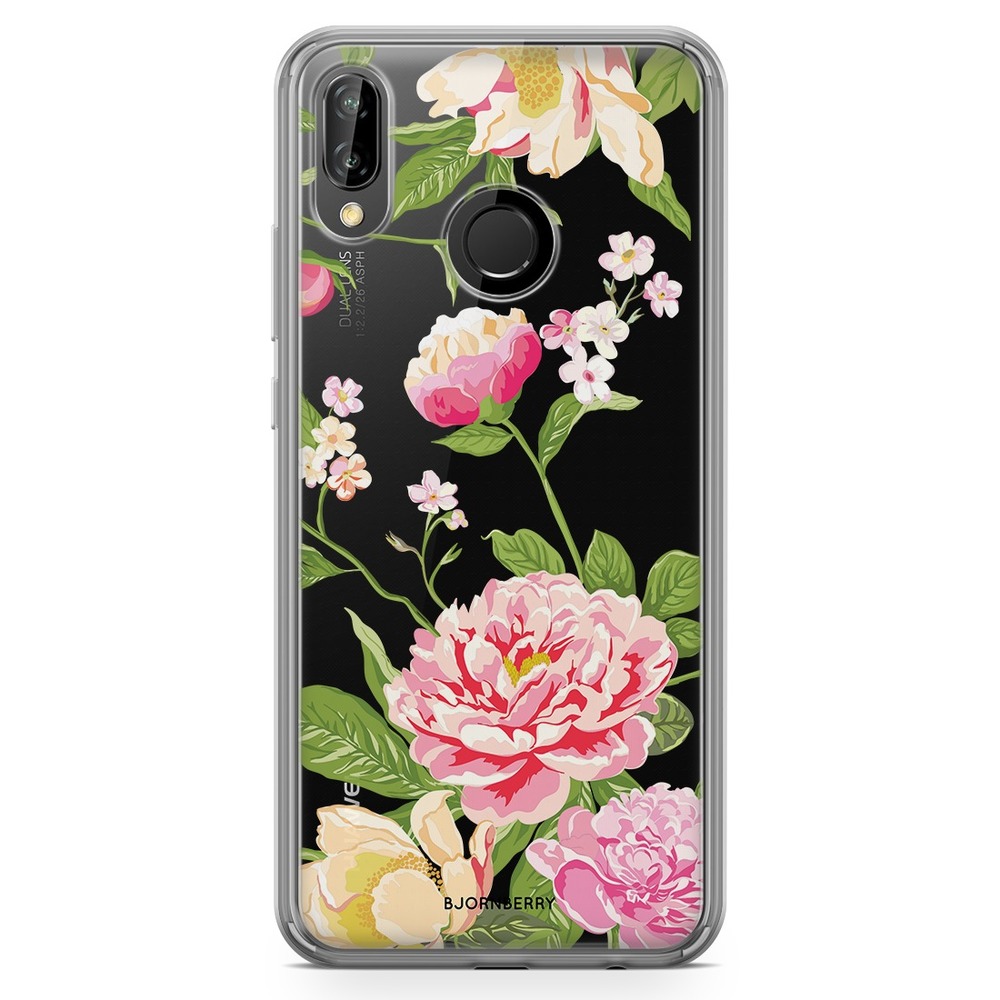 Huawei P20 Lite Fashion Skal - Rosor