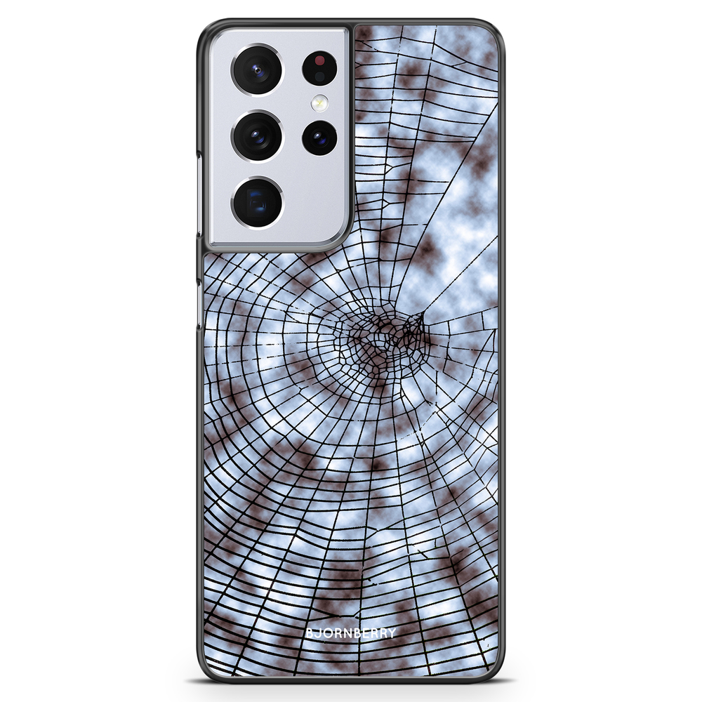 Samsung Galaxy S21 Ultra Case - Black Spiderweb