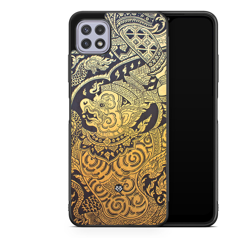 Samsung Galaxy A22 4G Case - Gold Thai