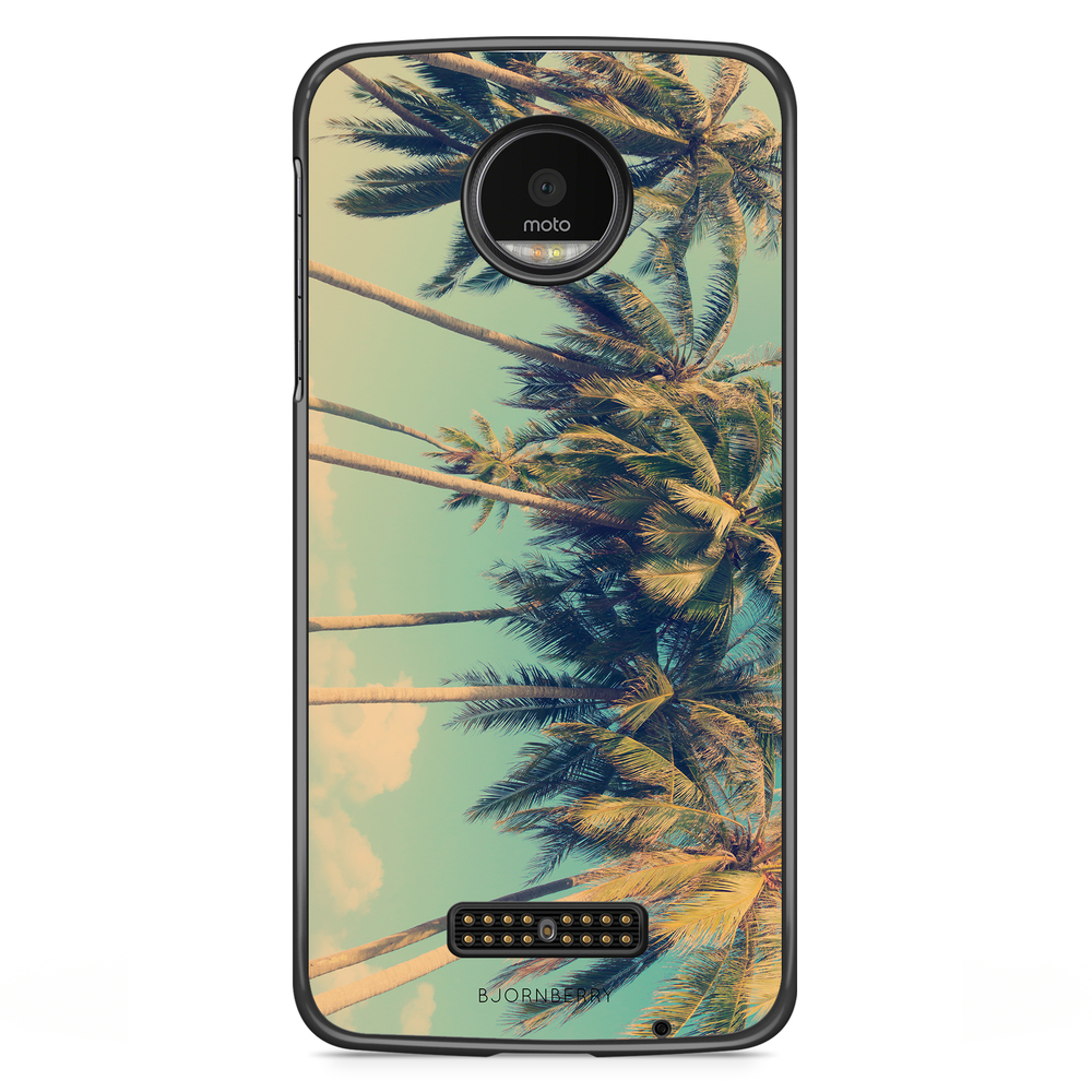Moto Z2 Play Case - Palms