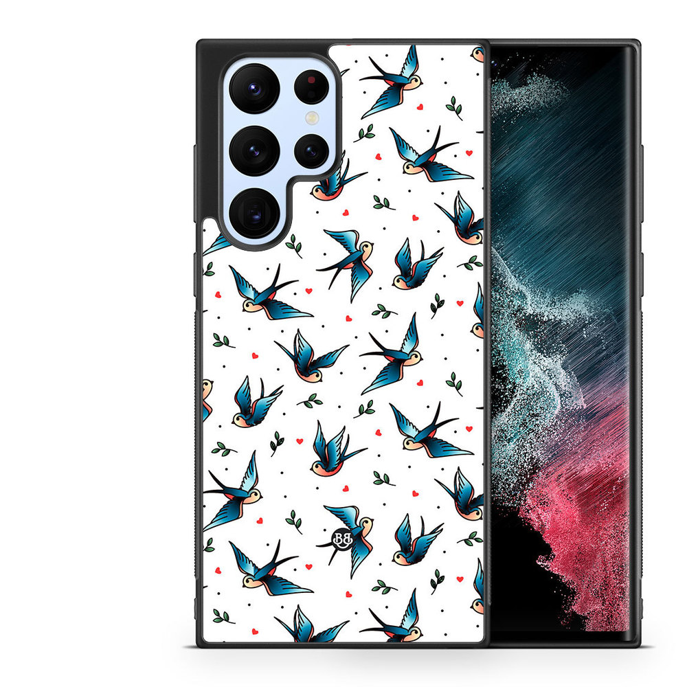 Samsung Galaxy S23 Ultra 5G Case - Swallows