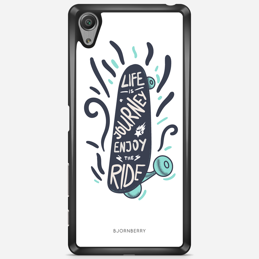Sony Xperia X Performance Case - Skate Quote