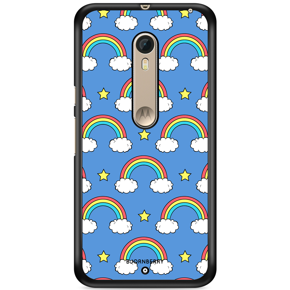 Moto X Style Case - Rainbow Pattern