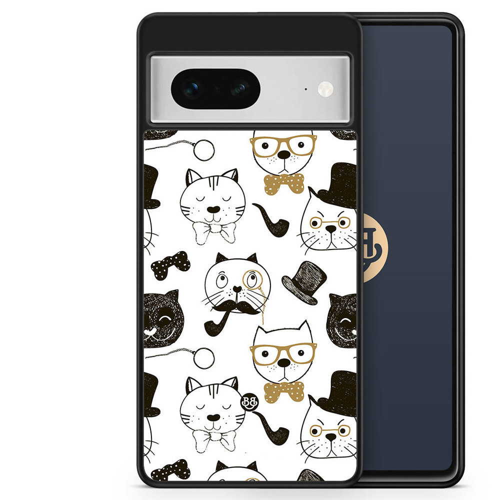 Google Pixel 7 Case - Cartoon cats