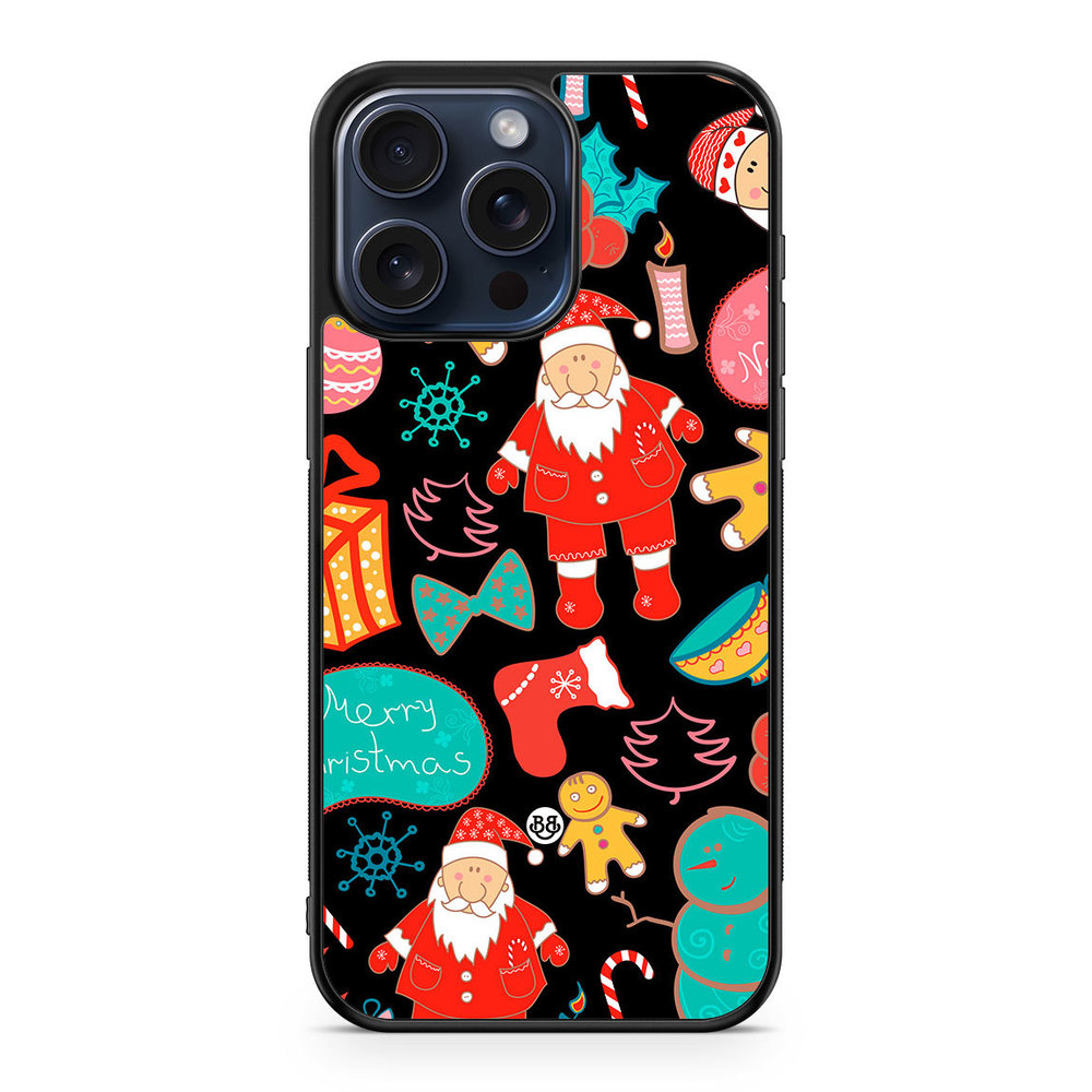 iPhone 15 Pro Max Case - Christmas Pattern