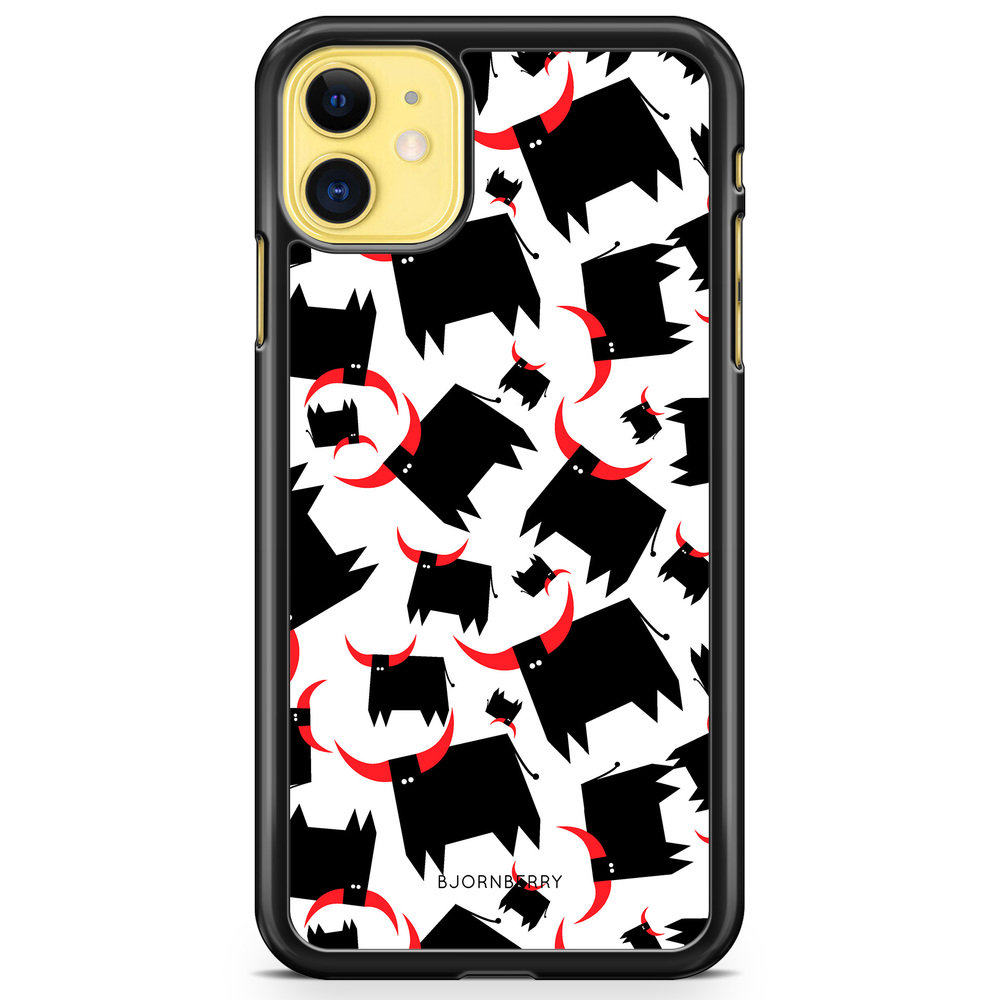 iPhone 11 Case - Bull Red Horns