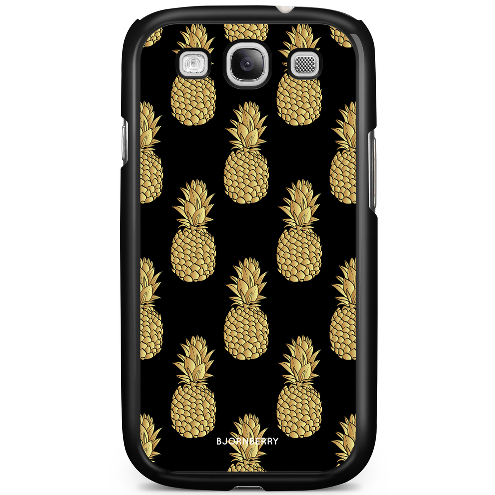 Samsung Galaxy S3 Mini Case - Gold Pineapples