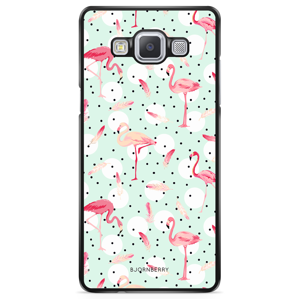 Samsung Galaxy A5 (2015) Skal - Flamingos | Mobilskal & Mobilfodral BJORNBERRY