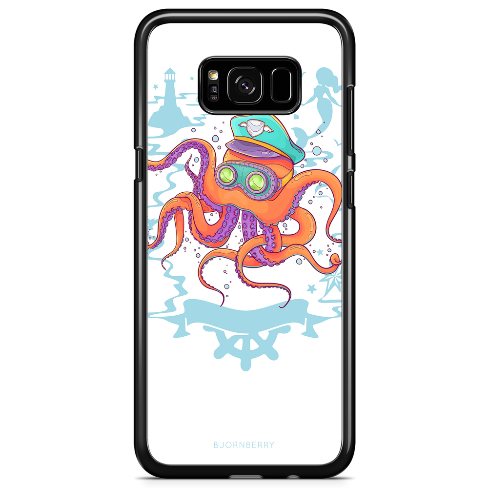 Samsung Galaxy S8 Case - Captain Octopus
