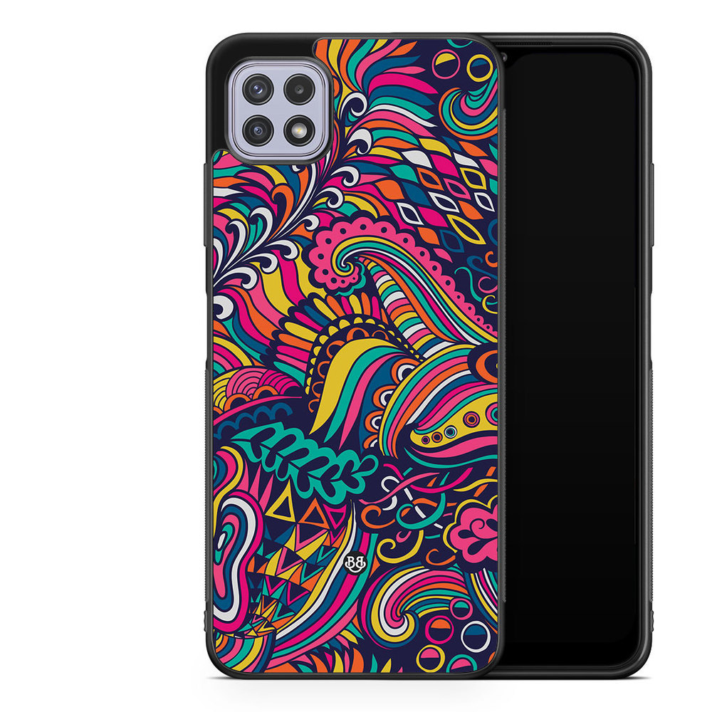 Samsung Galaxy A22 4G Case - Abstract Floral