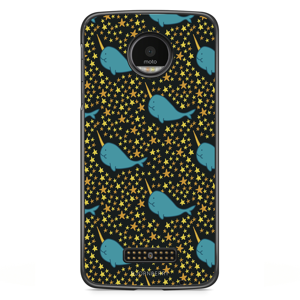 Moto Z2 Play Case - Narwhals