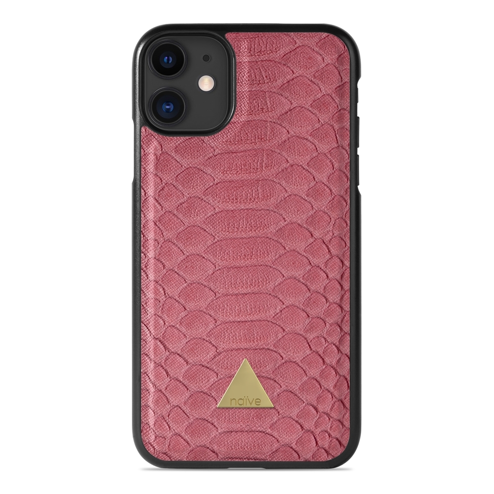 Naive iPhone 11 Case - Pink Snake