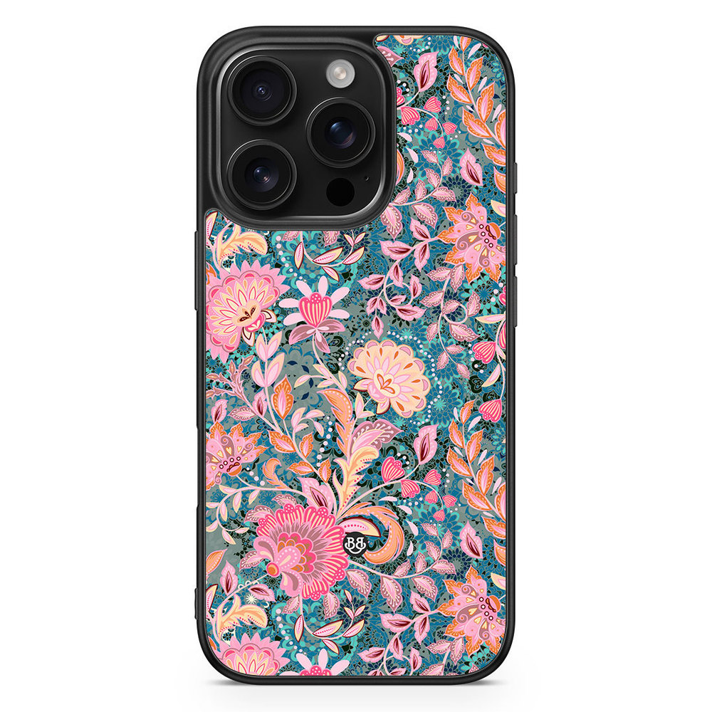 iPhone 16 Pro Case - Fantasy Flowers
