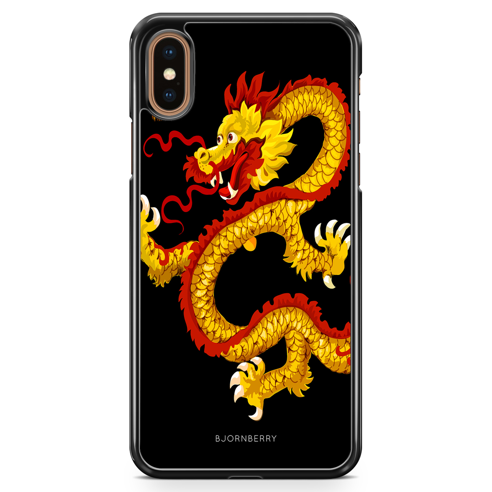 iPhone XS Max Case - Yellow Dragon