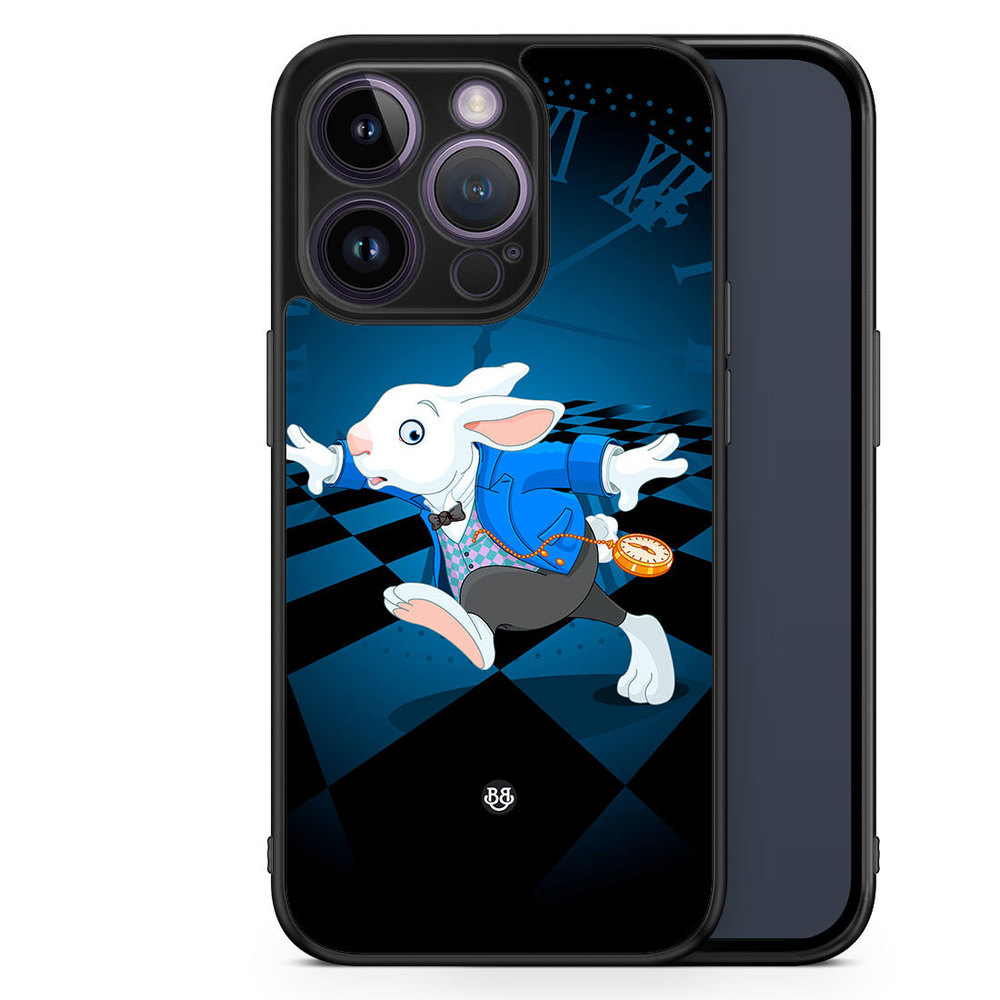 iPhone 14 Pro Case - White rabbit