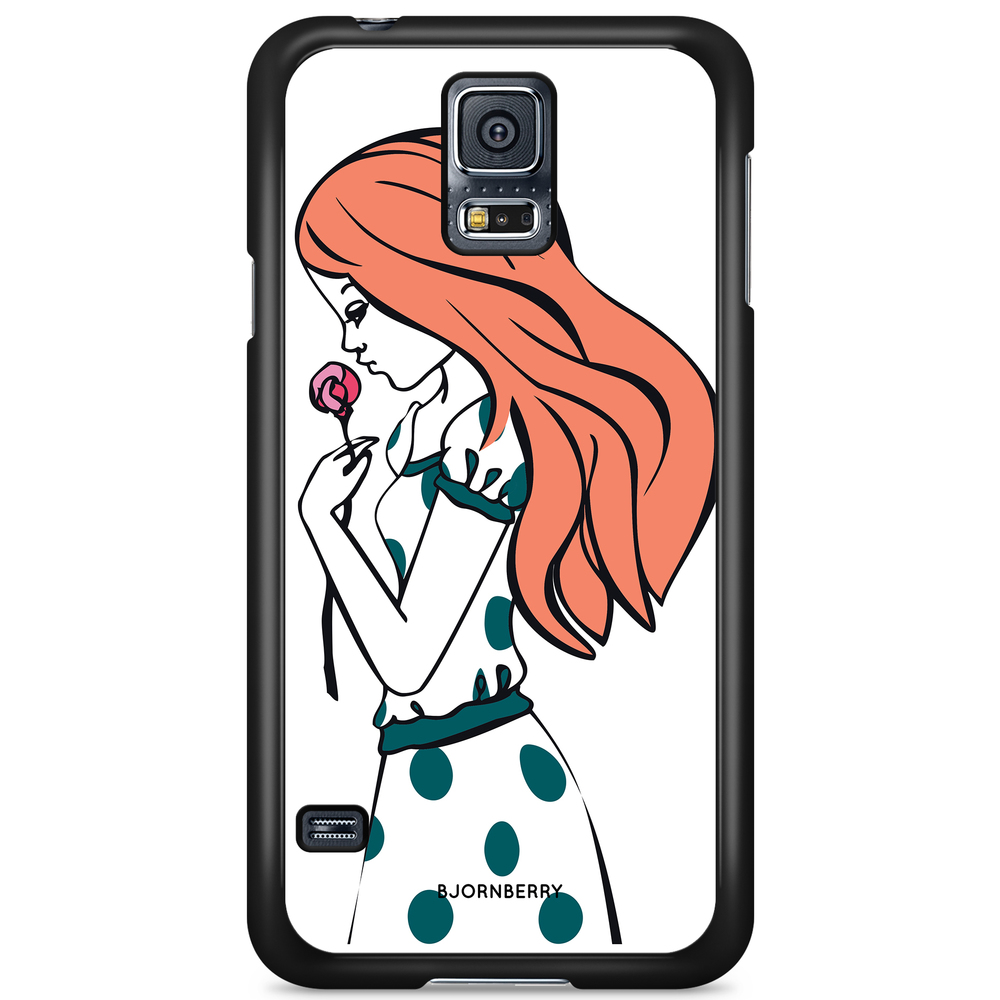 Samsung Galaxy S5/S5 NEO Case - Girl Rose