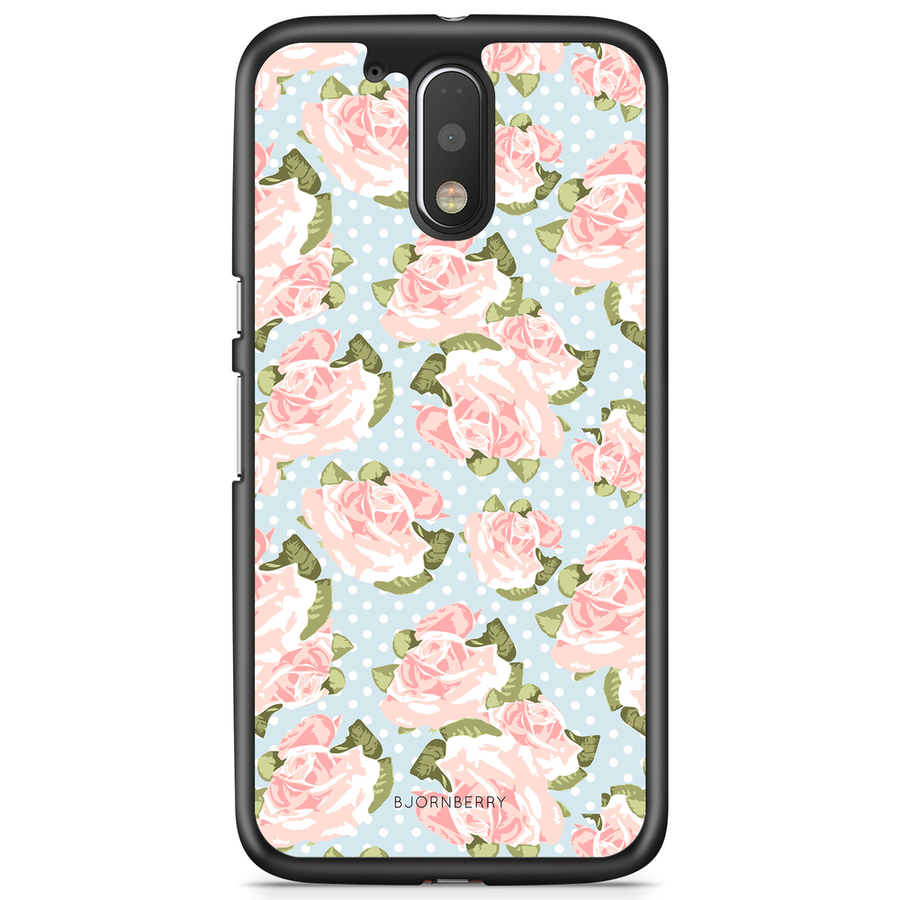 Moto G4/G4 Plus Skal - Rosor