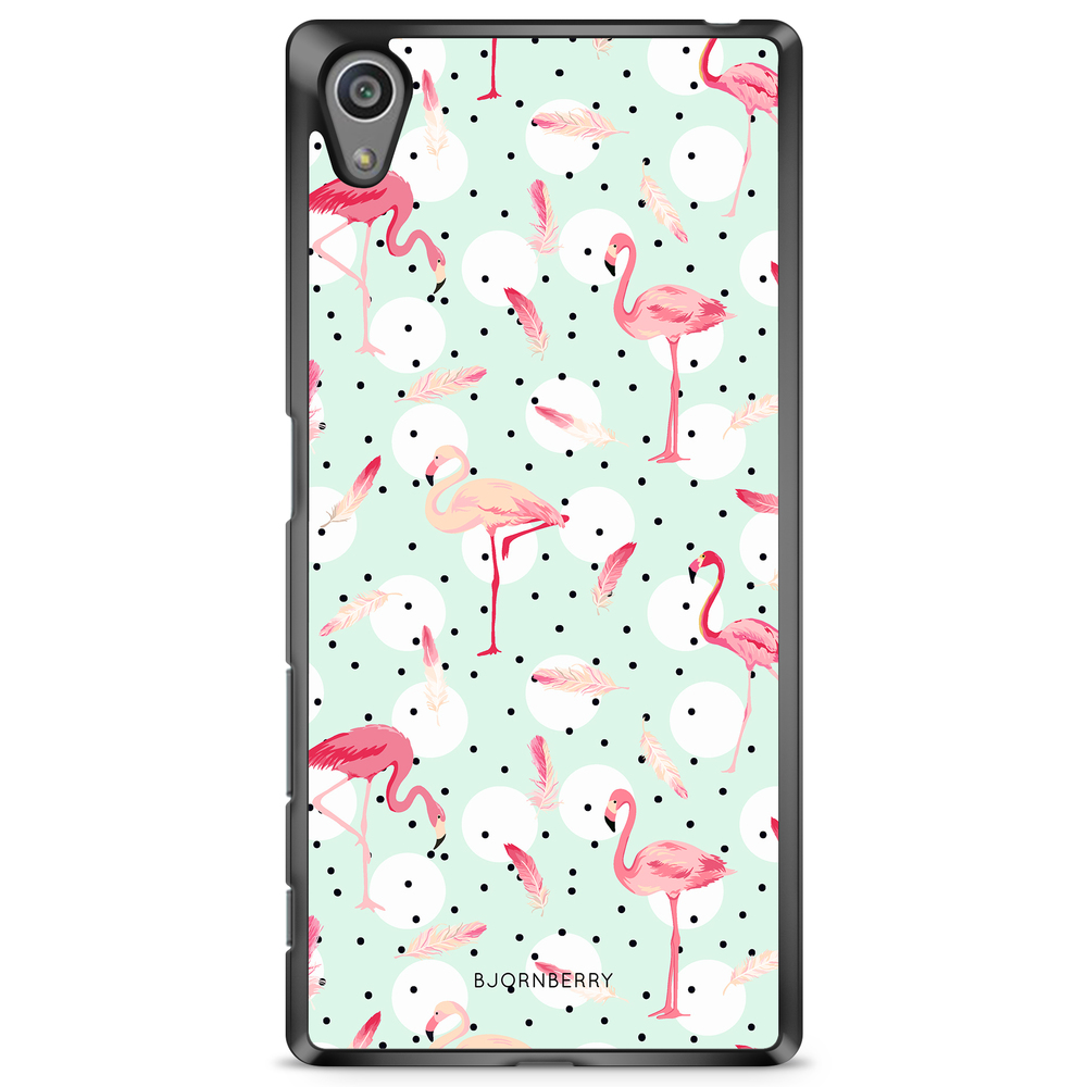 Sony Xperia Z5 Premium Case - Flamingos