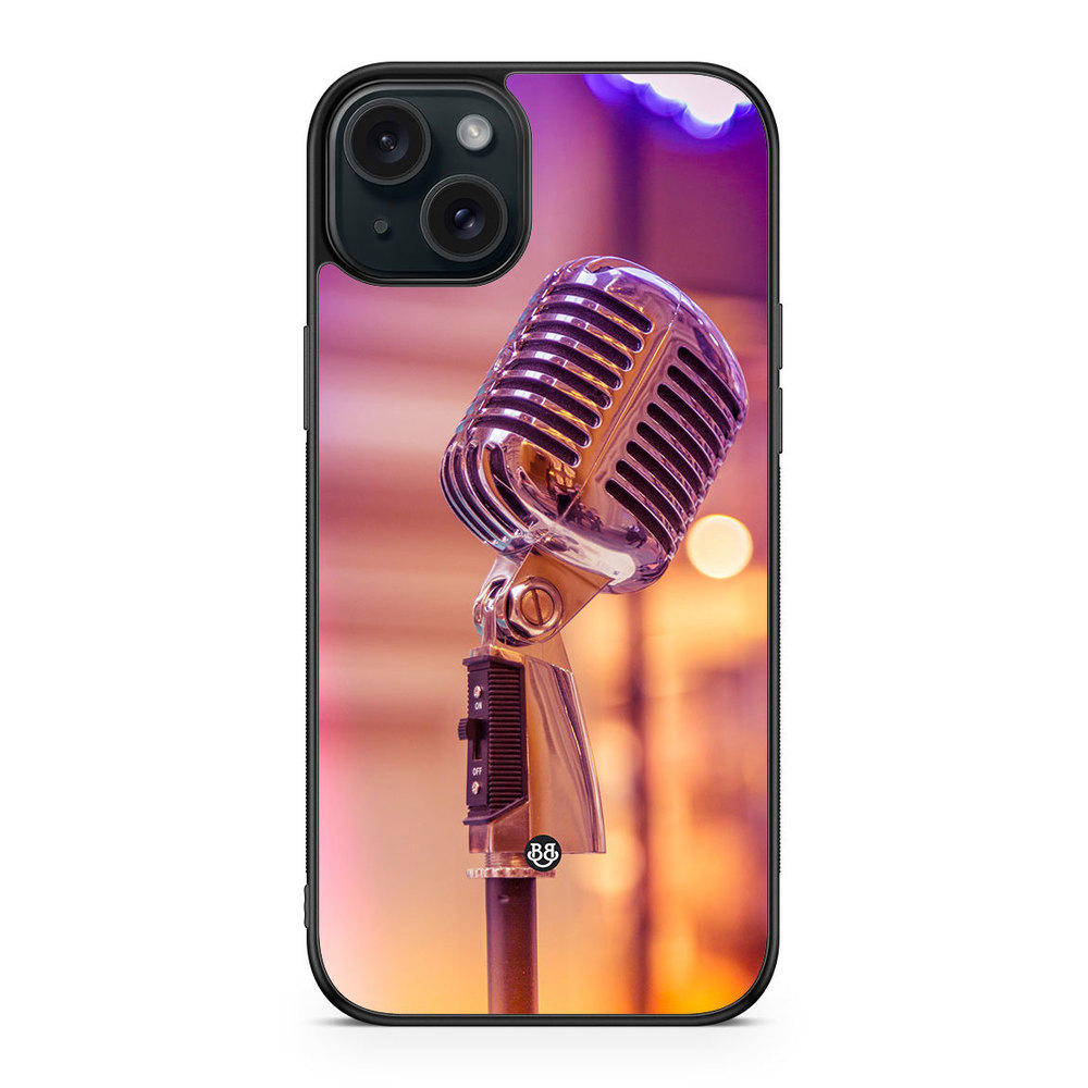 iPhone 15 Plus Case - Old microphone