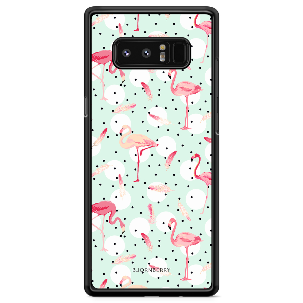 Samsung Galaxy Note 8 Case - Flamingos