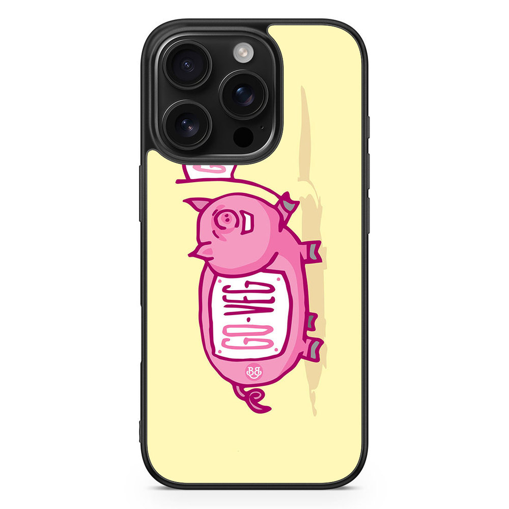 iPhone 16 Pro Case - Pink Pig