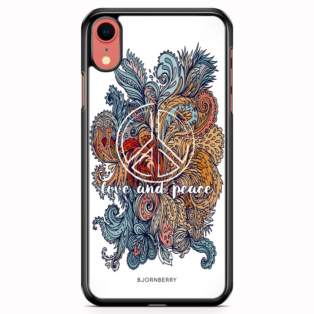 iPhone XR Case - Love and Peace
