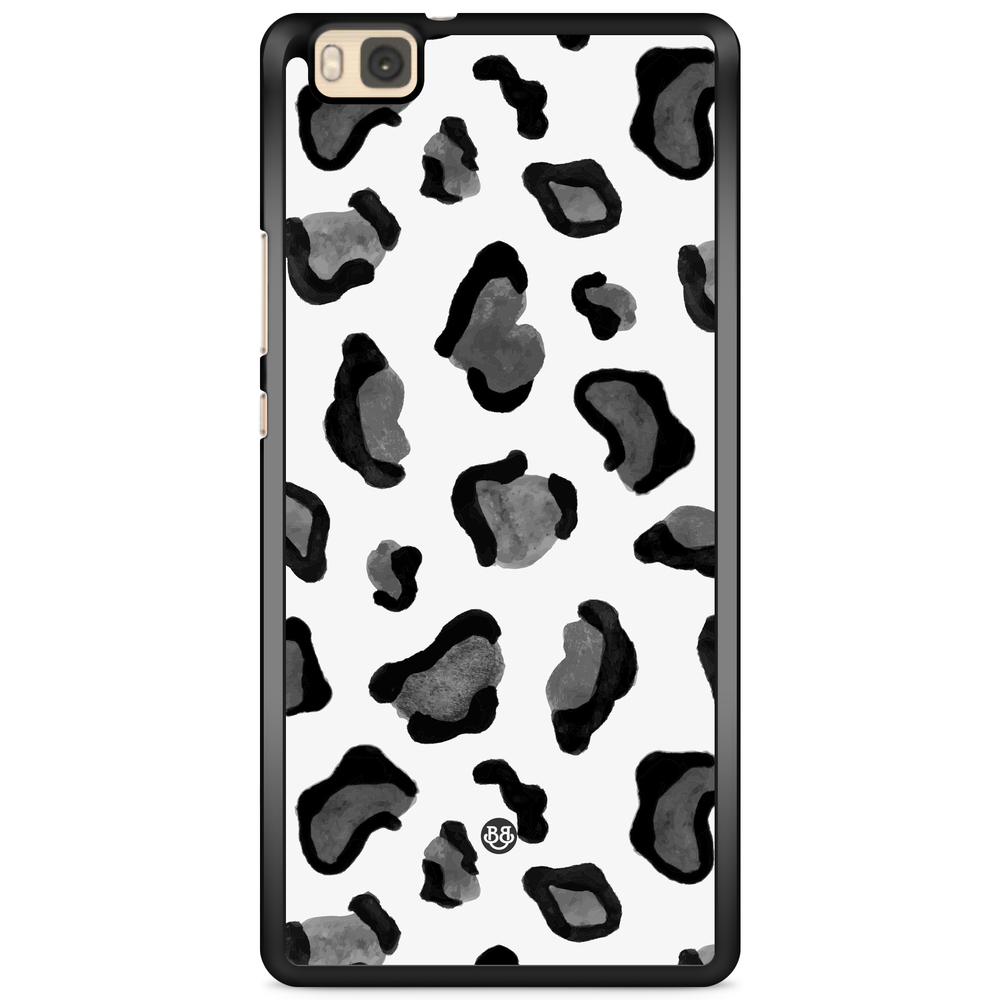 Huawei P8 Lite Case - Grey Leopard