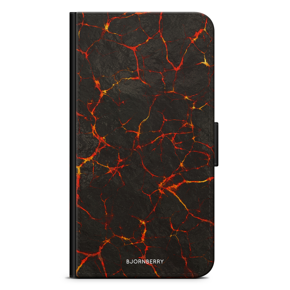 Huawei P8 Lite Wallet Case - Lava