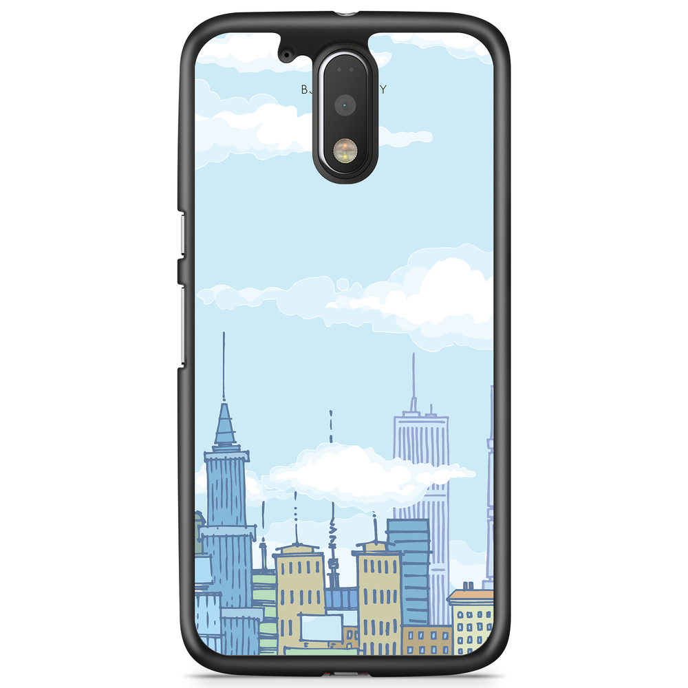Moto G4/G4 Plus Case - Cartoon Skyline