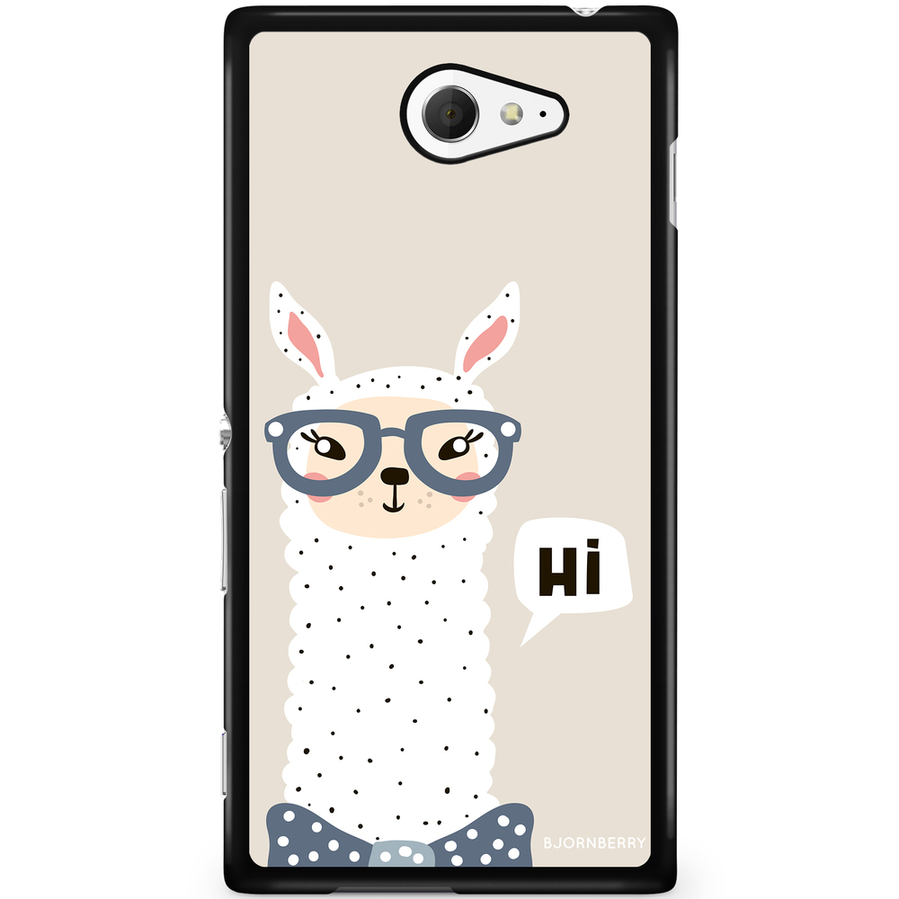 Sony Xperia M2 Aqua Case - Cute Lama