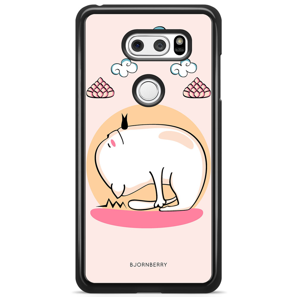 LG V30 Case - Camel Pose