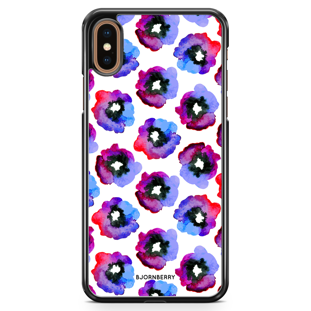 iPhone XS Max Case - Violet Flowers
