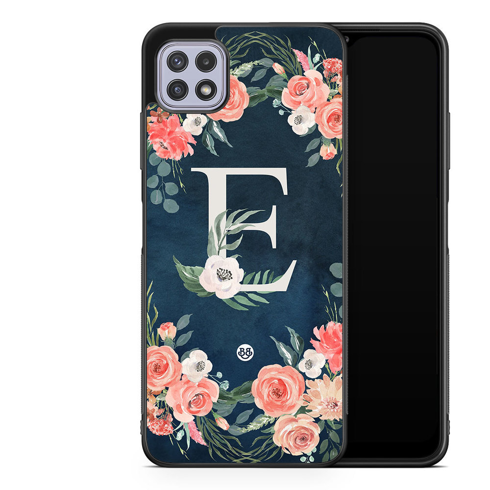 Samsung Galaxy A22 4G Case - Monogram E