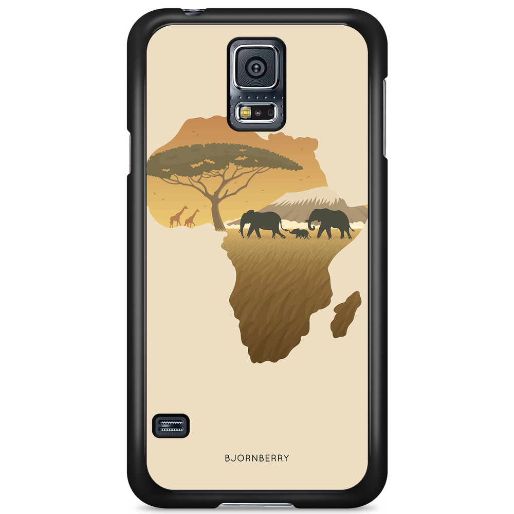 Samsung Galaxy S5/S5 NEO Case - Africa Brown
