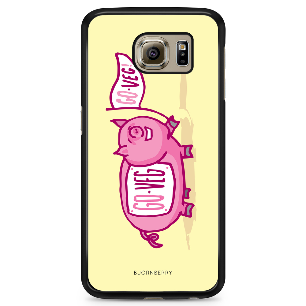 Samsung Galaxy S6 Case - Pink Pig