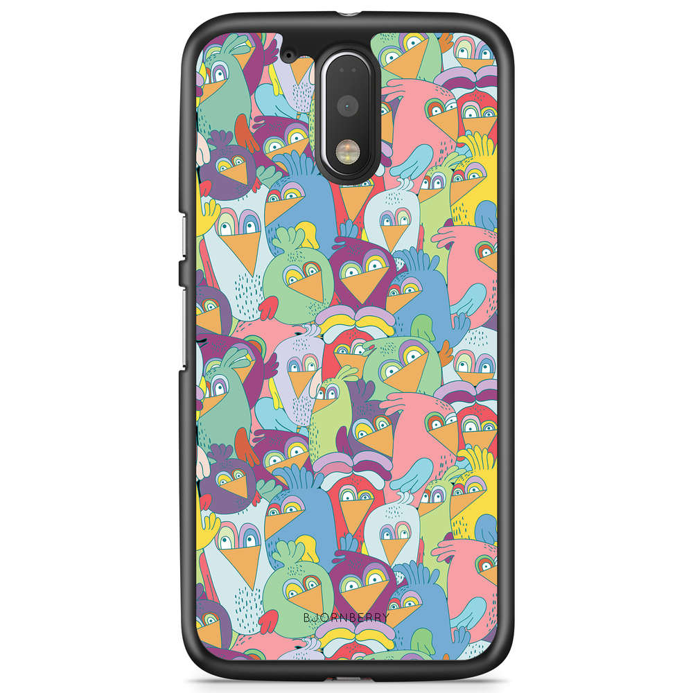 Moto G4/G4 Plus Case - Cartoon Birds