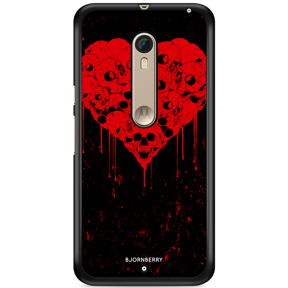 Moto X Style Case - Skull Heart