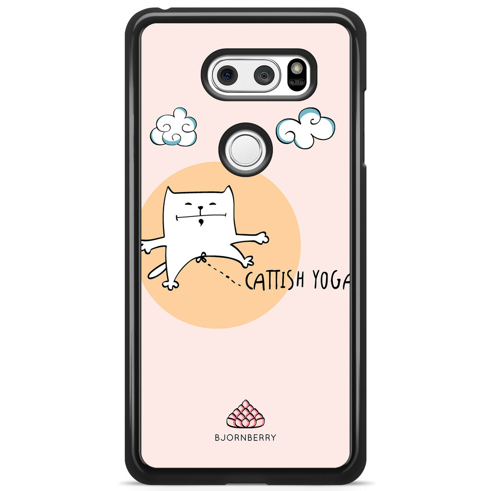 LG V30 Case - Cattish Yoga