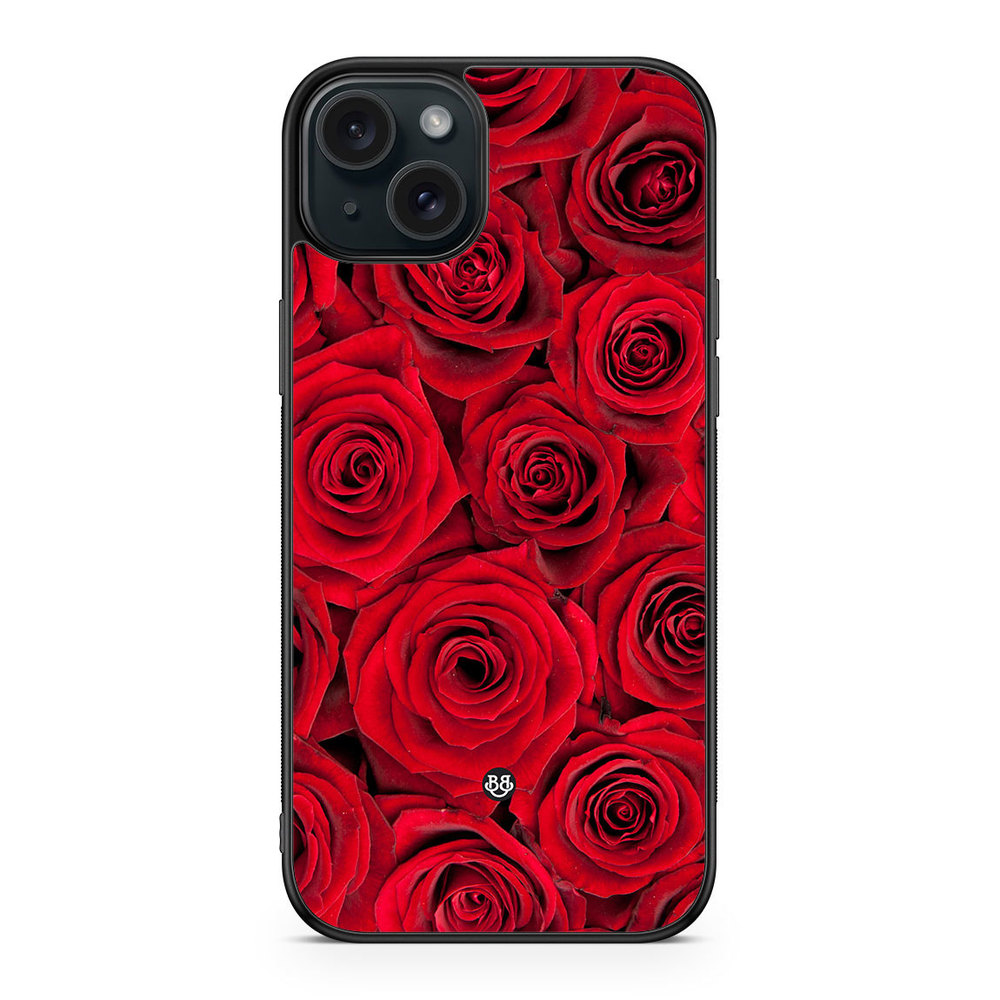 iPhone 15 Plus Case - Red Roses