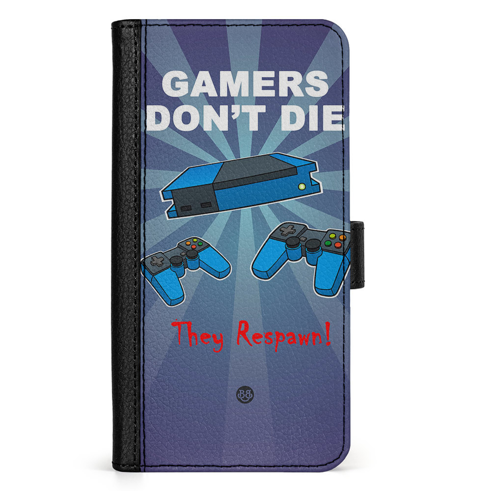Doro 8050 Wallet Case - Gamers dont die