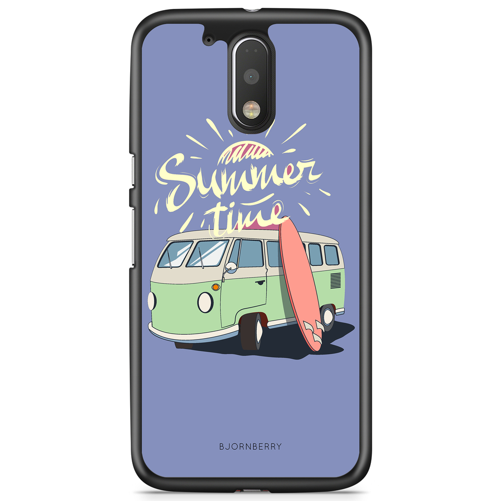 Moto G4/G4 Plus Case - Summer Van (Blue)
