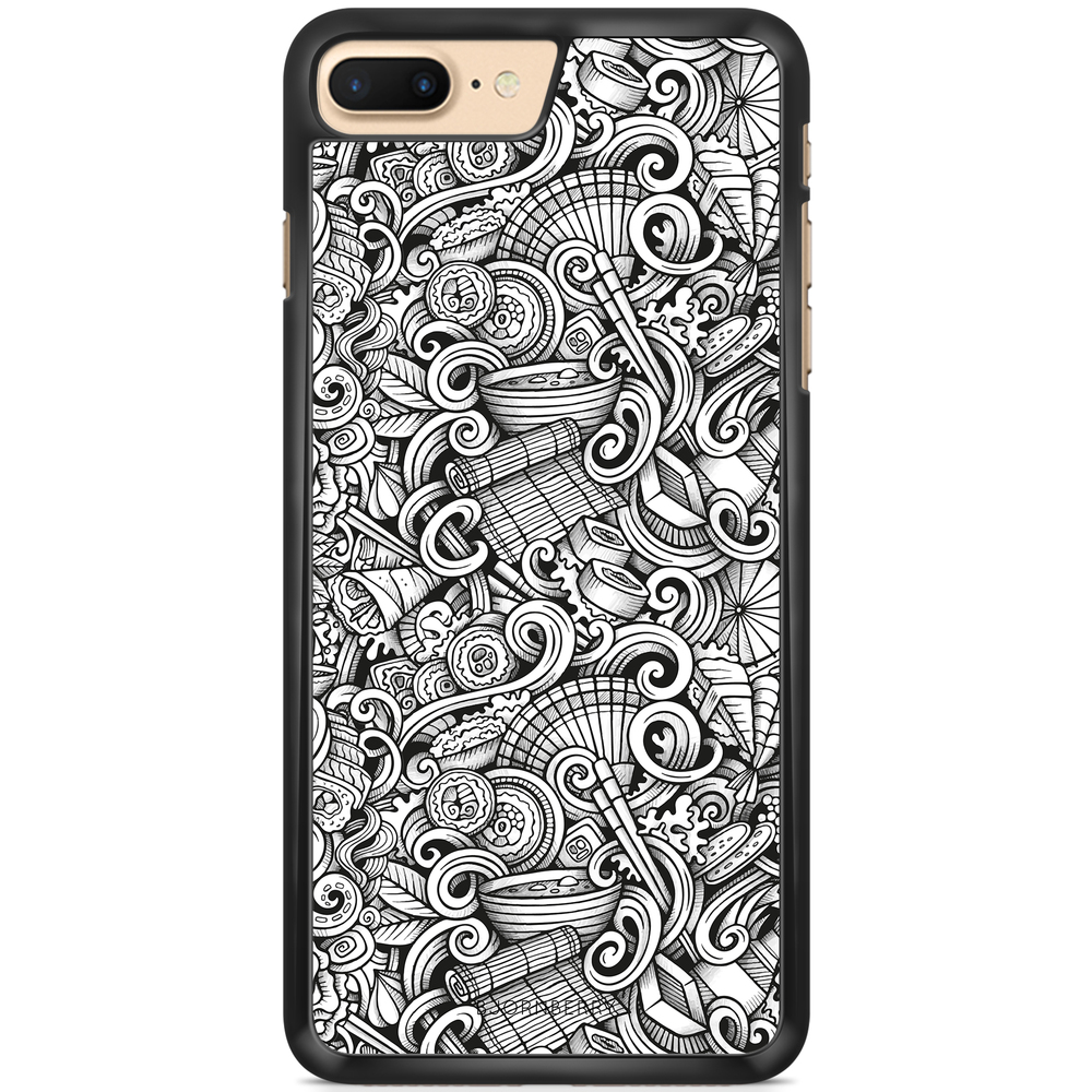 iPhone 7 Plus Case - Japanese Pattern
