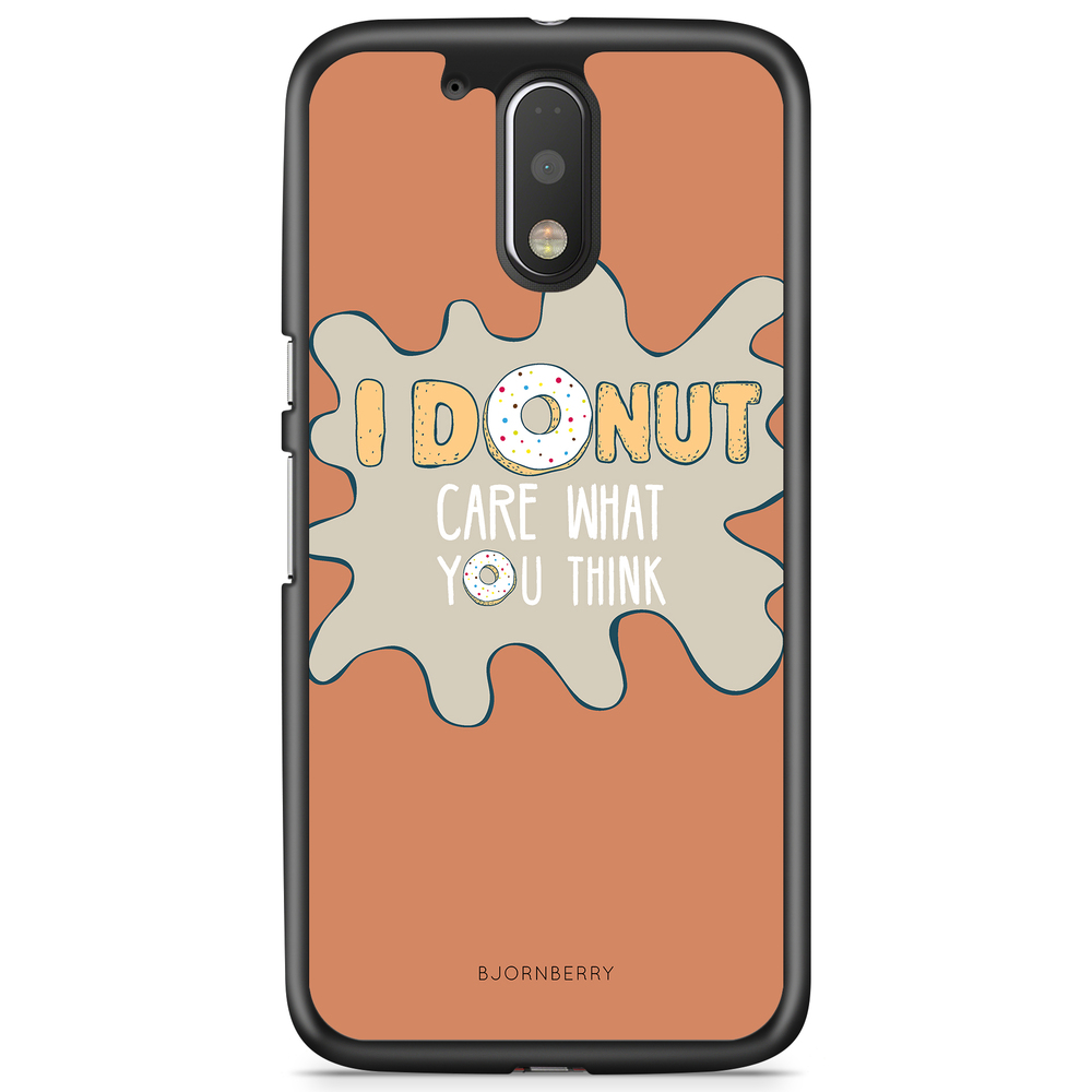 Moto G4/G4 Plus Case - I Donut Care