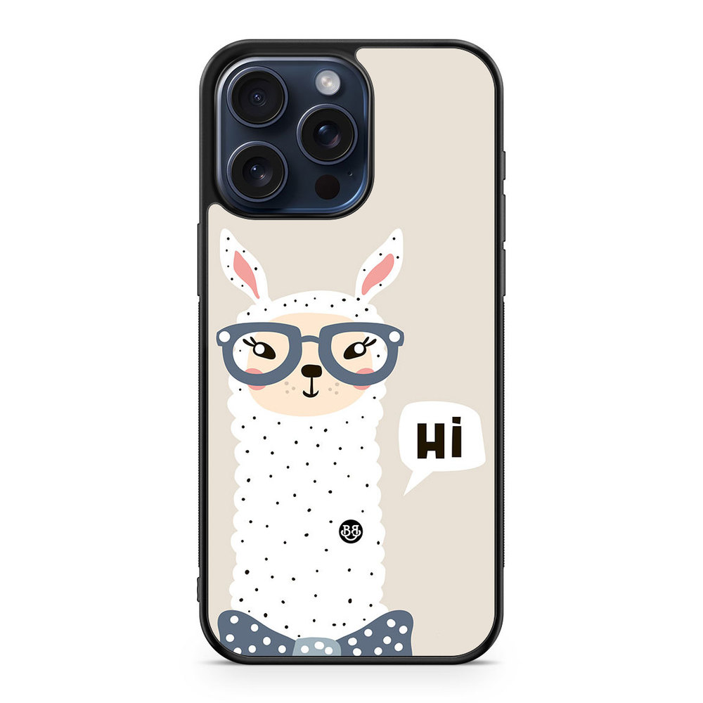 iPhone 15 Pro Max Case - Cute Lama